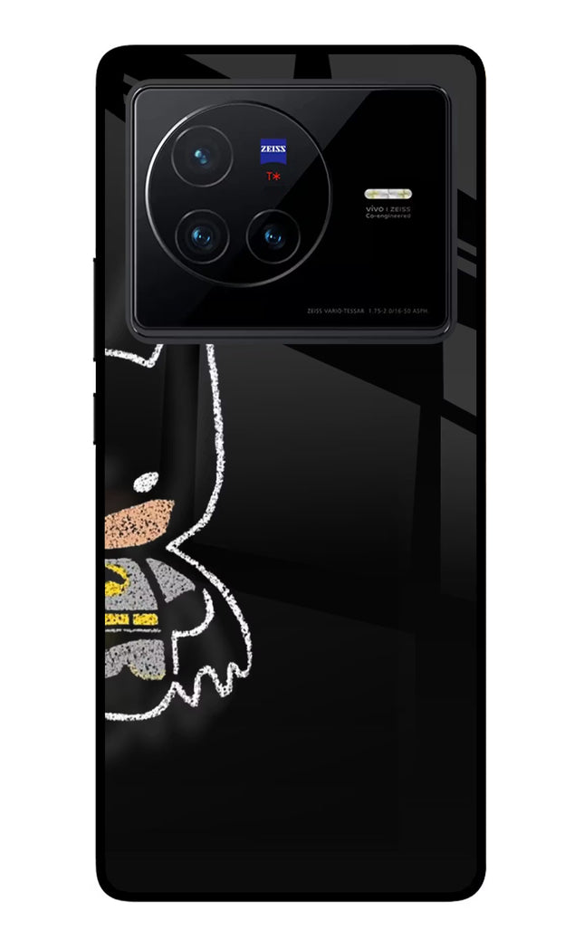 Bat Kitty Vivo X80 Glass Case
