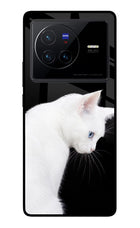 Snow Gaze Vivo X80 Glass Case