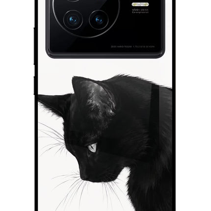 Shadow Gaze Vivo X80 Glass Case