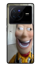 Side Eye Woody Vivo X80 Glass Case