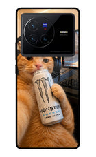 Gamer Cat Energy Vivo X80 Glass Case
