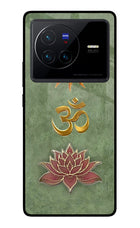 Om & Lotus Vivo X80 Glass Case