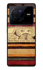 Vinyl Stripes Vivo X80 Glass Case