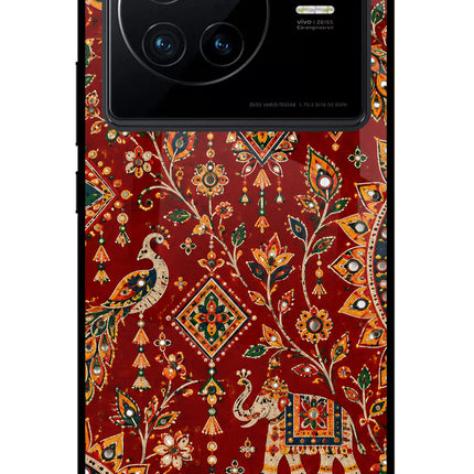 Laal Riwaaz Vivo X80 Glass Case