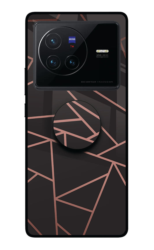 Geometric Pattern Vivo X80 Glass Case