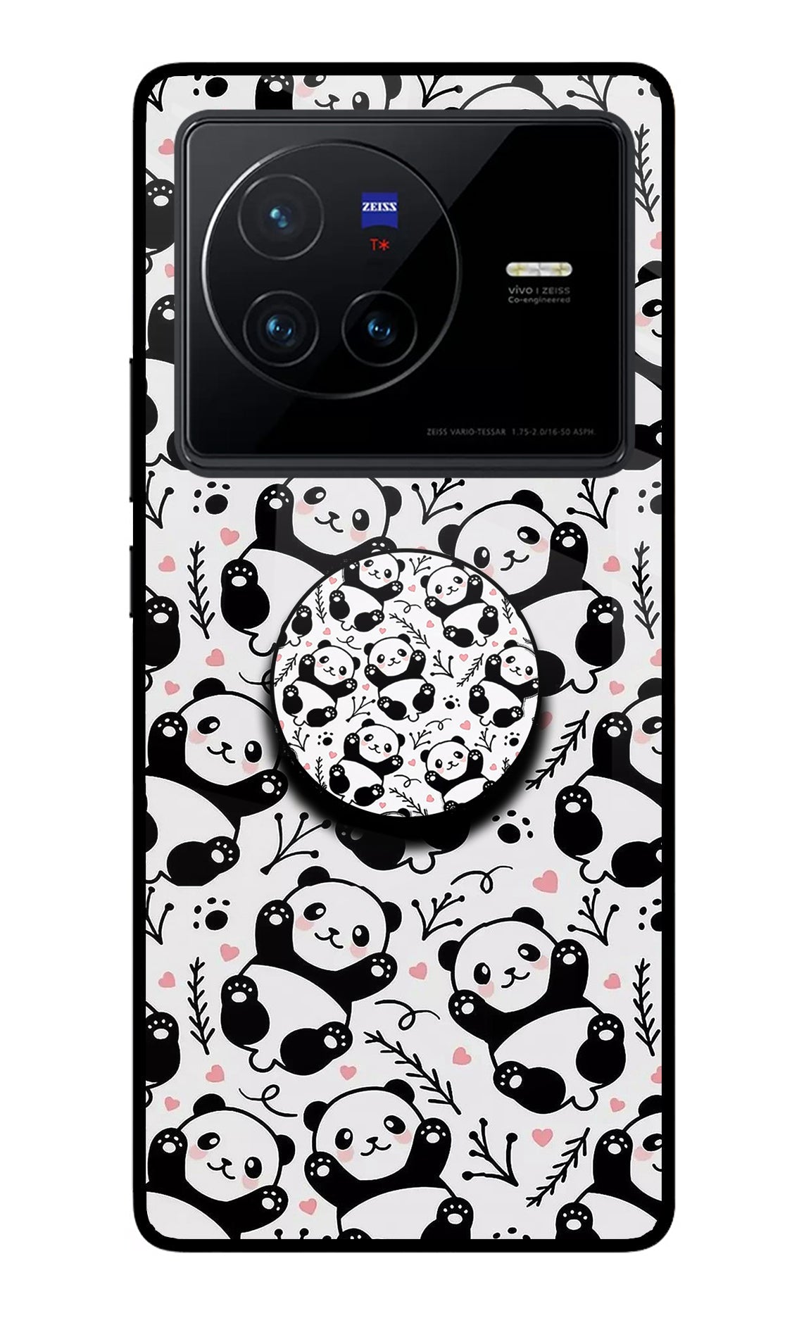 Cute Panda Vivo X80 Pop Case