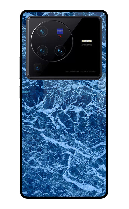 Blue Marble Vivo X80 Pro Glass Case