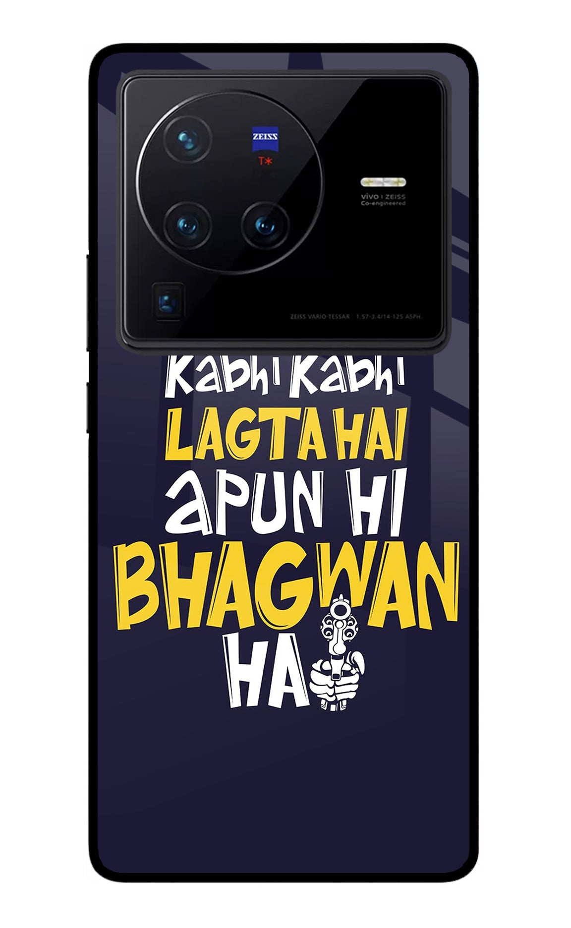 Kabhi Kabhi Lagta Hai Apun Hi Bhagwan Hai Vivo X80 Pro Back Cover