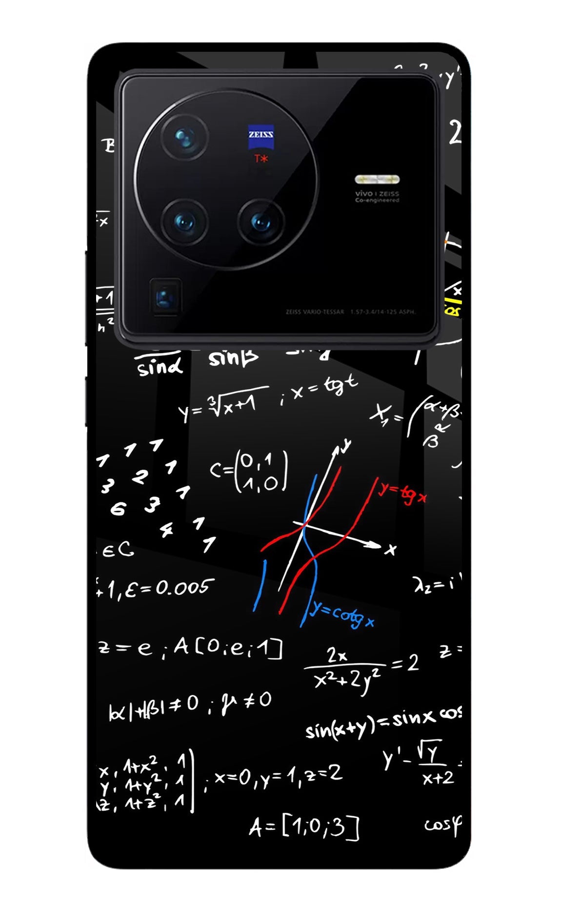Mathematics Formula Vivo X80 Pro Glass Case
