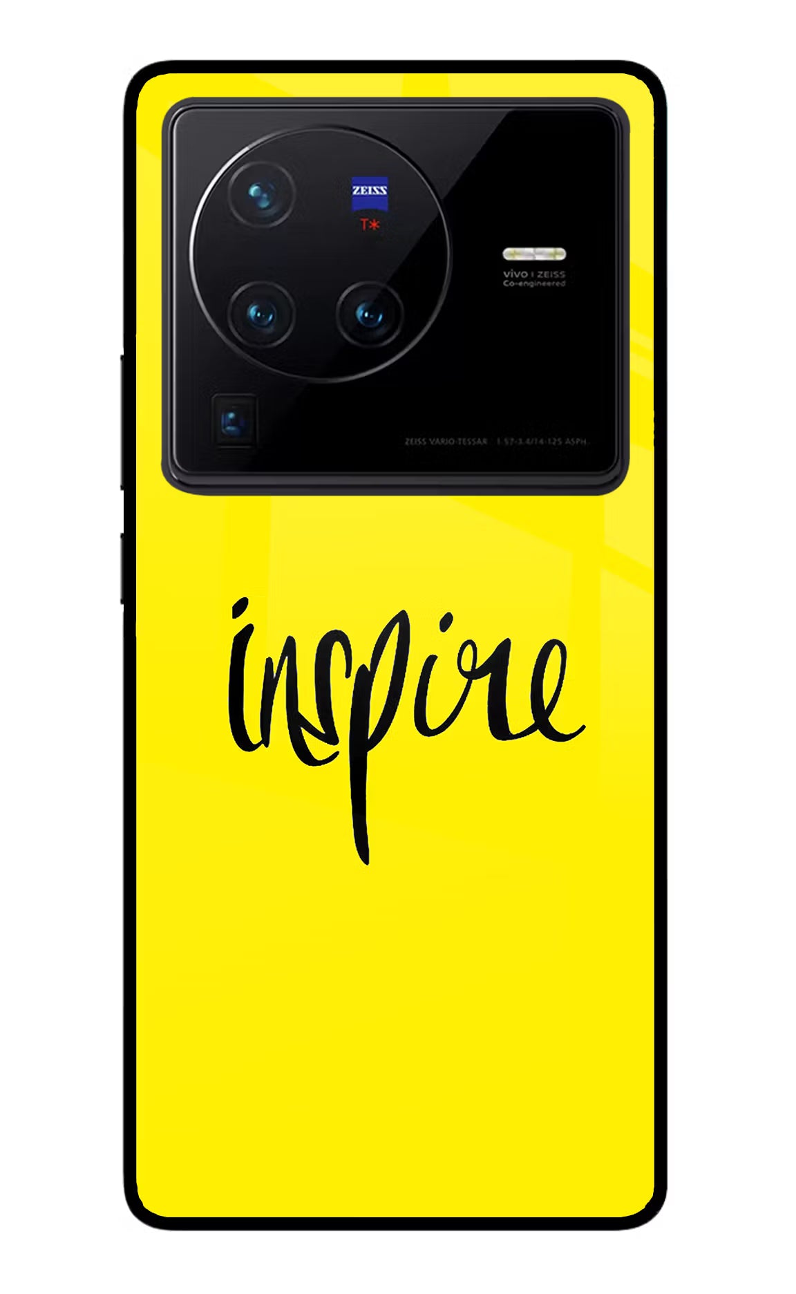 Inspire Vivo X80 Pro Glass Case Back Cover by Casekaro