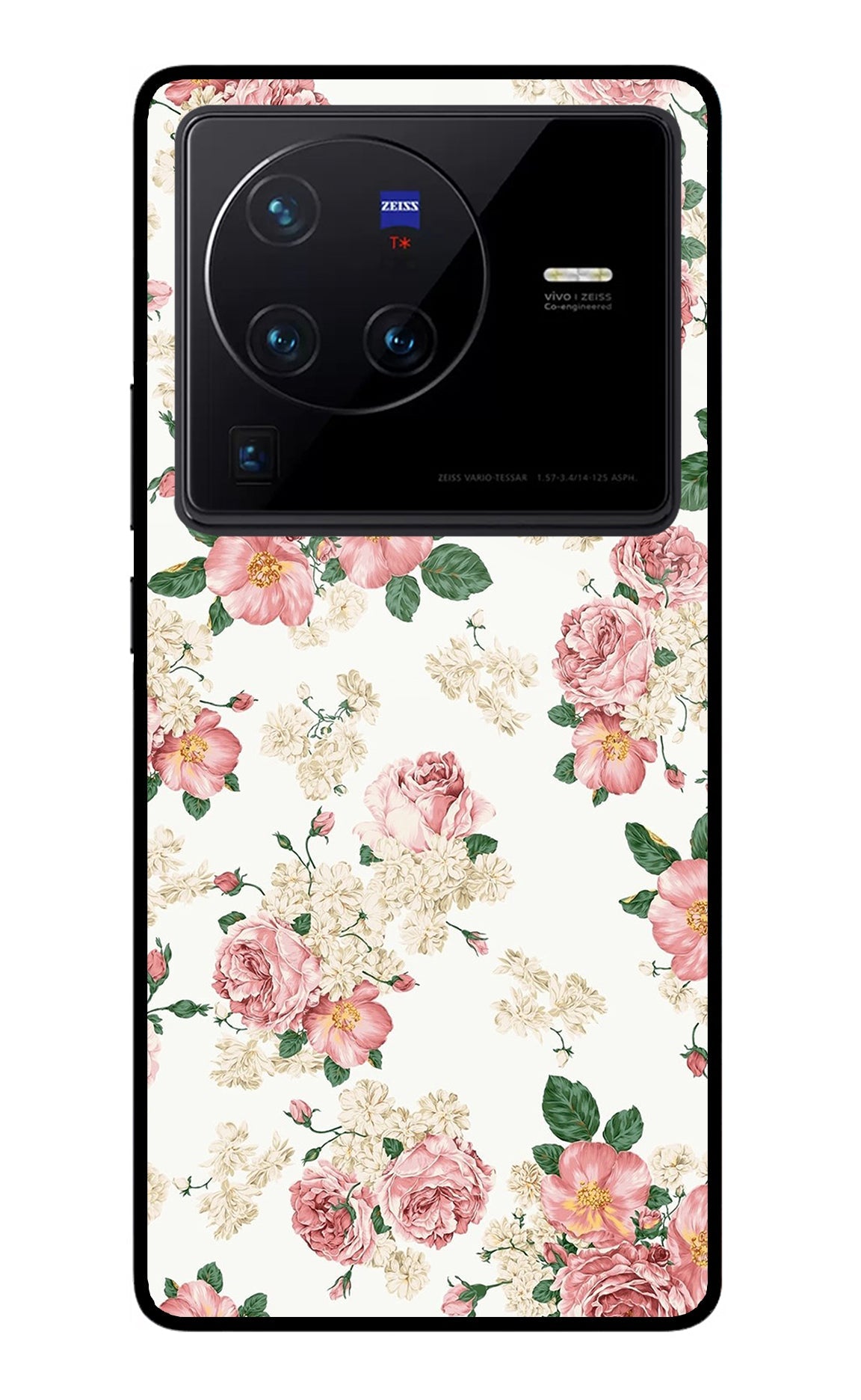 Flowers Vivo X80 Pro Back Cover