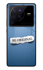 Be Original Vivo X80 Pro Glass Case