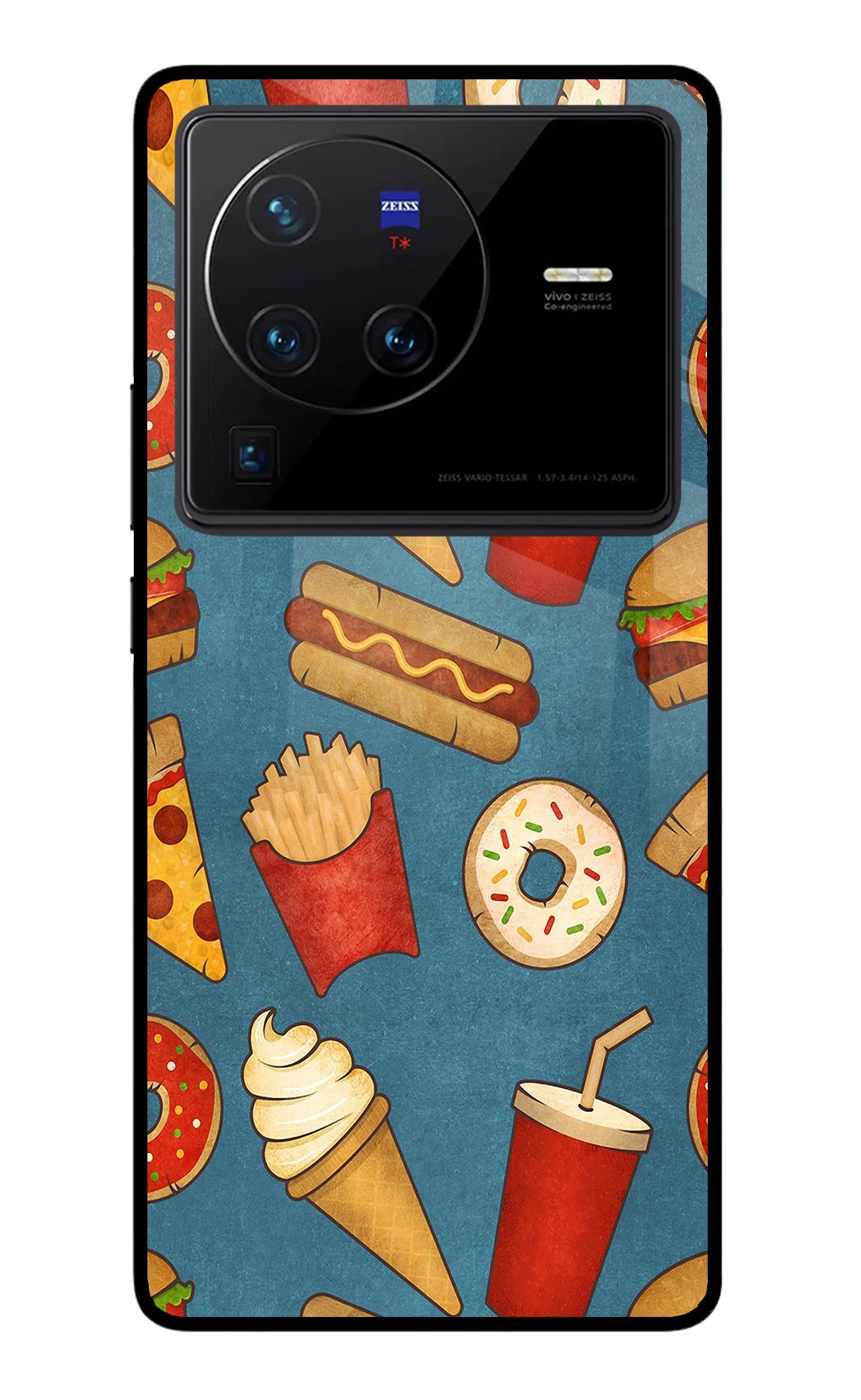 Foodie Vivo X80 Pro Back Cover