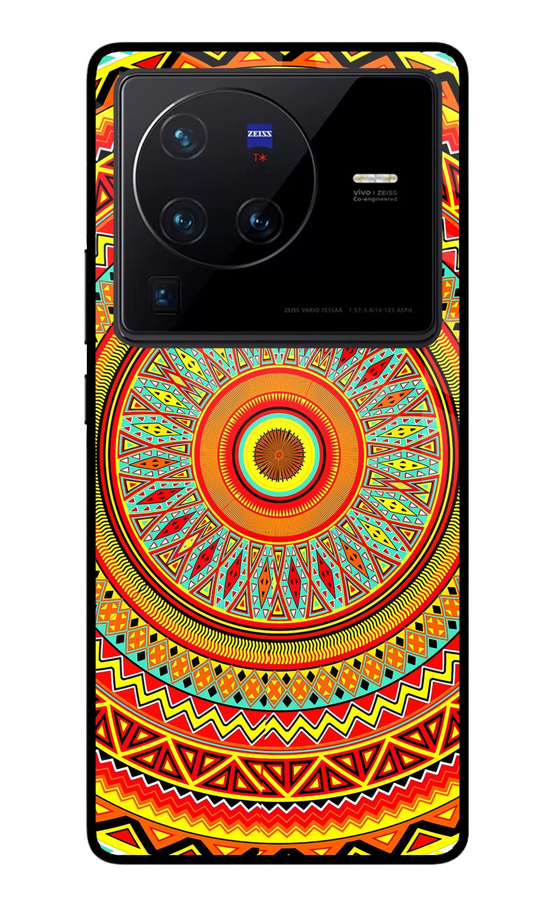 Mandala Pattern Vivo X80 Pro Back Cover