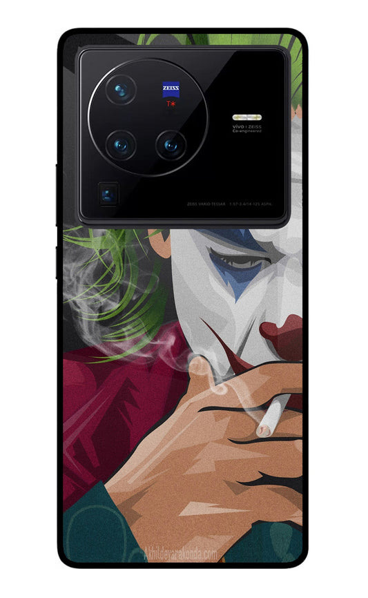 Joker Smoking Vivo X80 Pro Glass Case