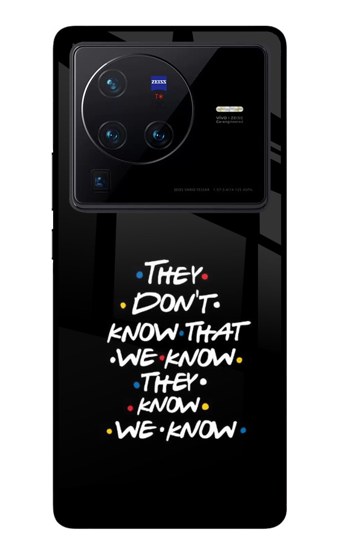 FRIENDS Dialogue Vivo X80 Pro Back Cover