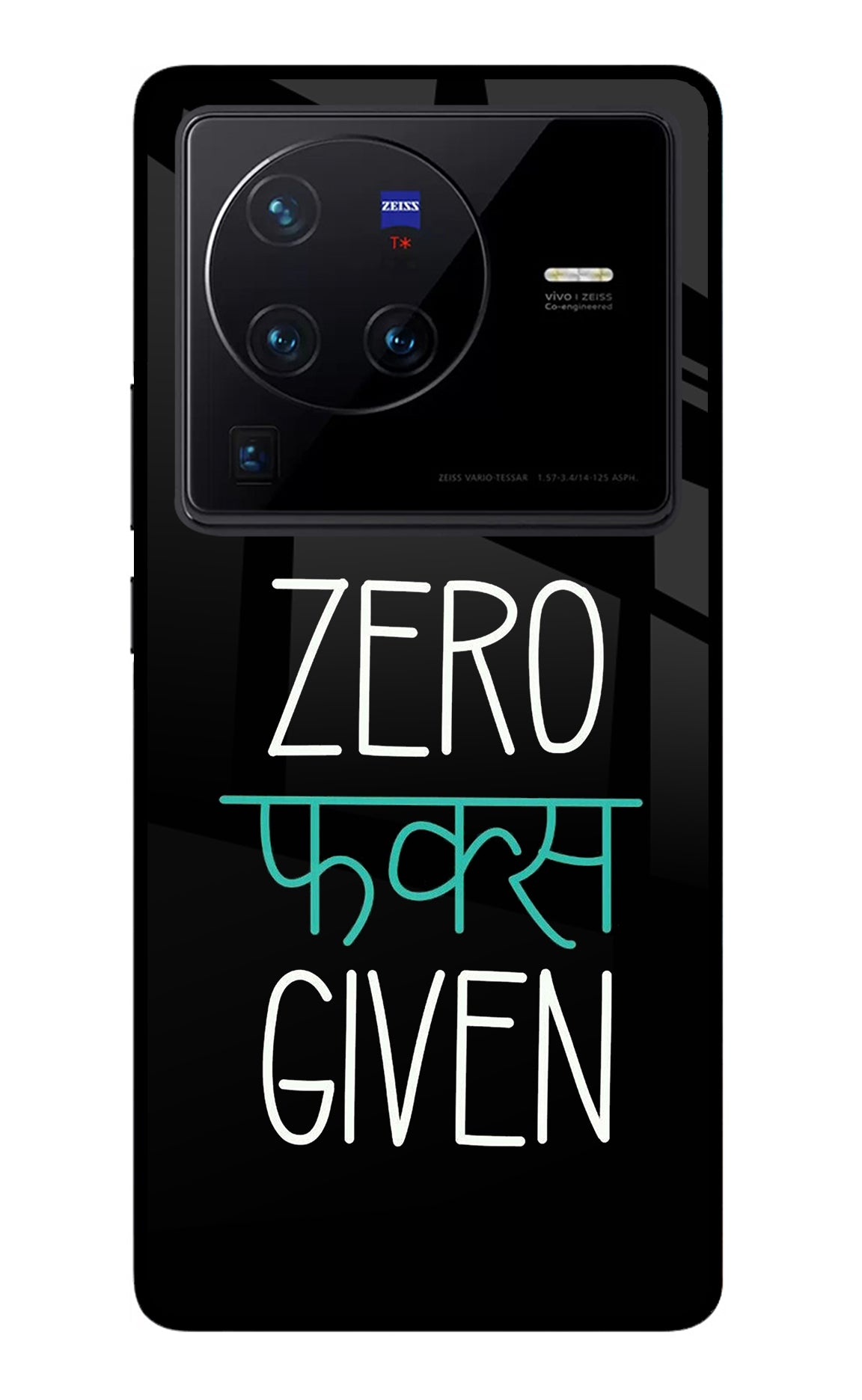 Zero Fucks Given Vivo X80 Pro Back Cover