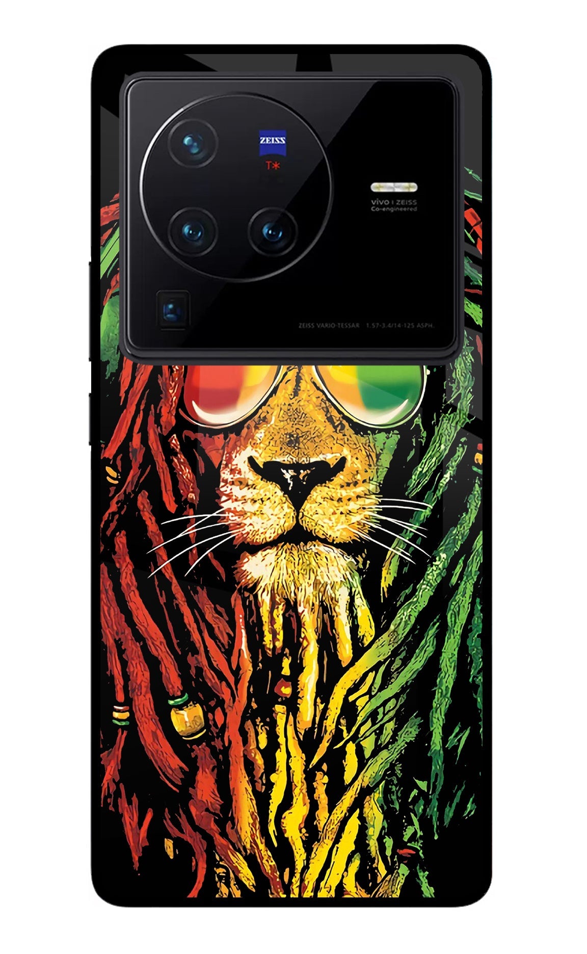 Rasta Lion Vivo X80 Pro Back Cover