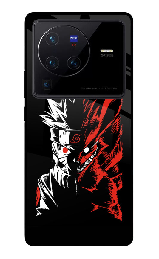 Naruto Two Face Vivo X80 Pro Glass Case
