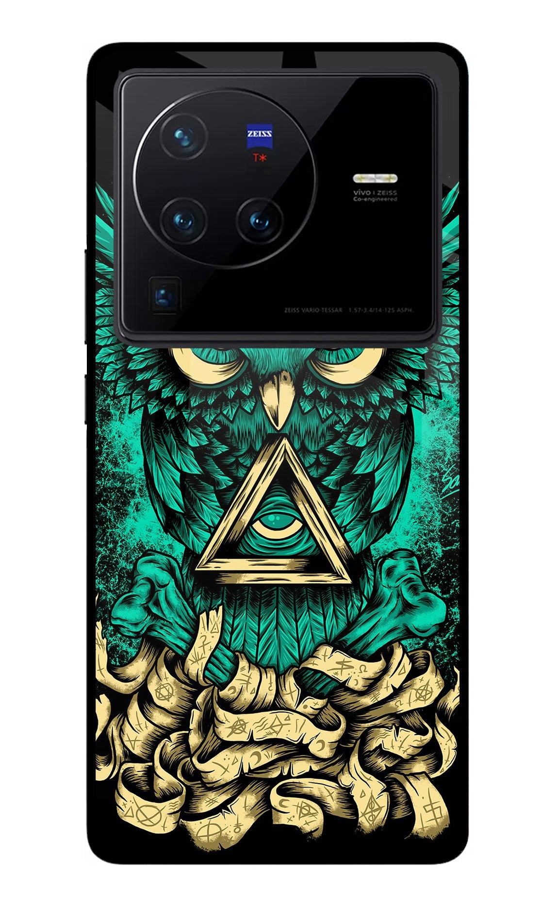 Green Owl Vivo X80 Pro Back Cover