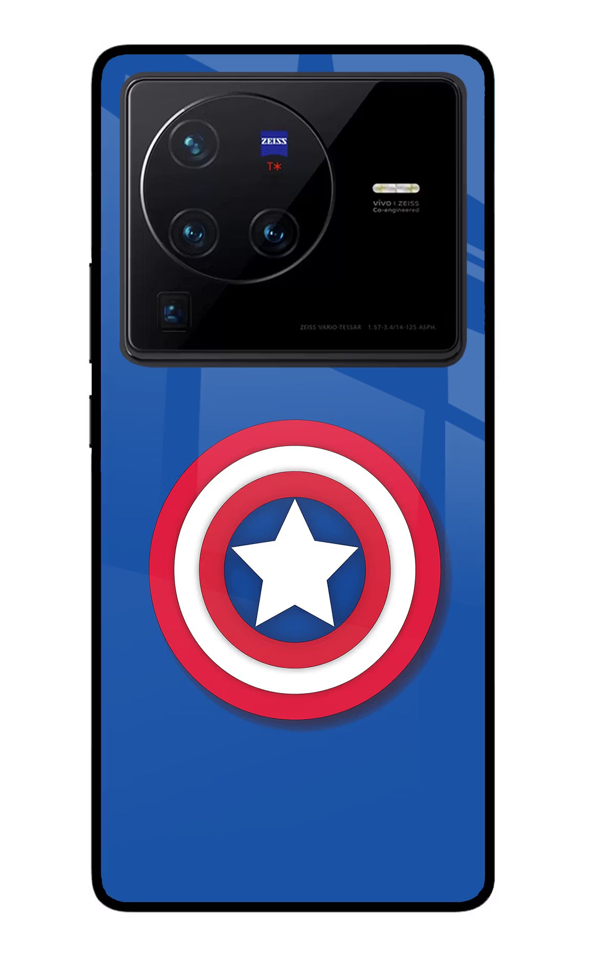 Shield Vivo X80 Pro Glass Case Back Cover by Casekaro