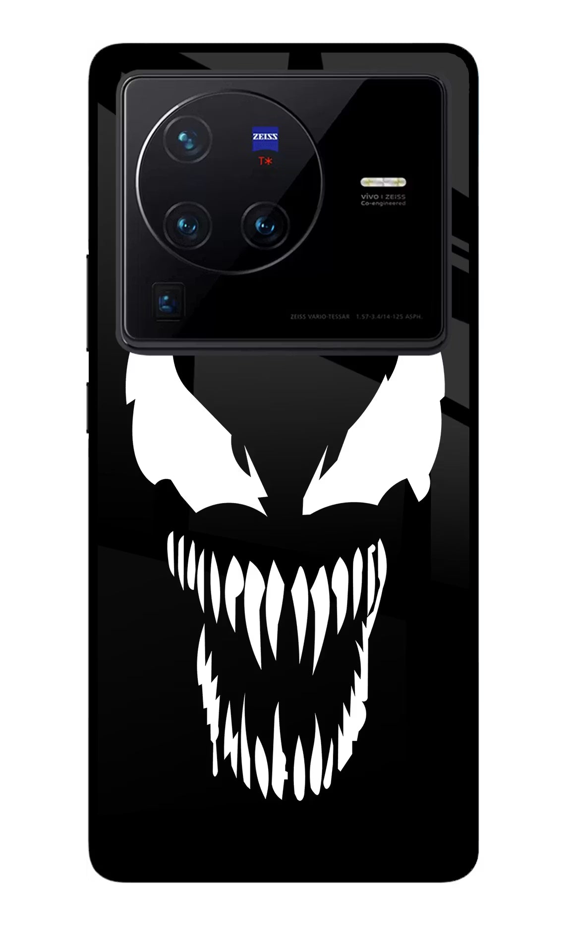 Venom Vivo X80 Pro Glass Case Back Cover by Casekaro