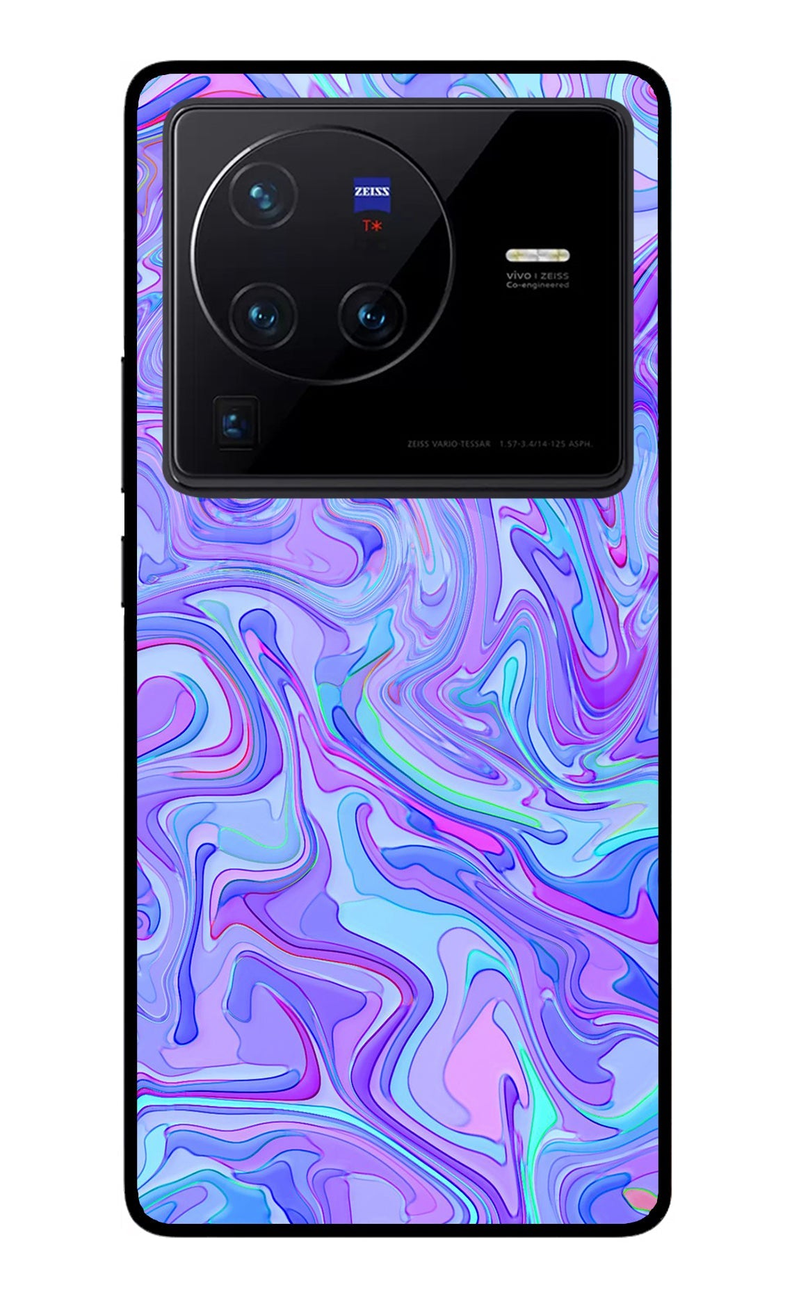 Glitter Vivo X80 Pro Glass Case