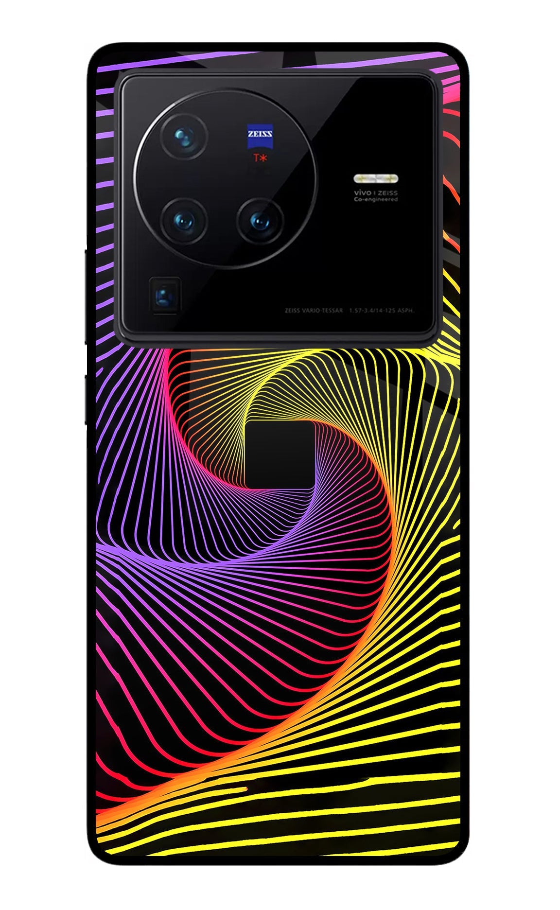 Colorful Strings Vivo X80 Pro Back Cover