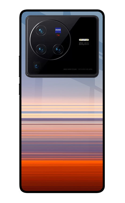 Morning Colors Vivo X80 Pro Glass Case