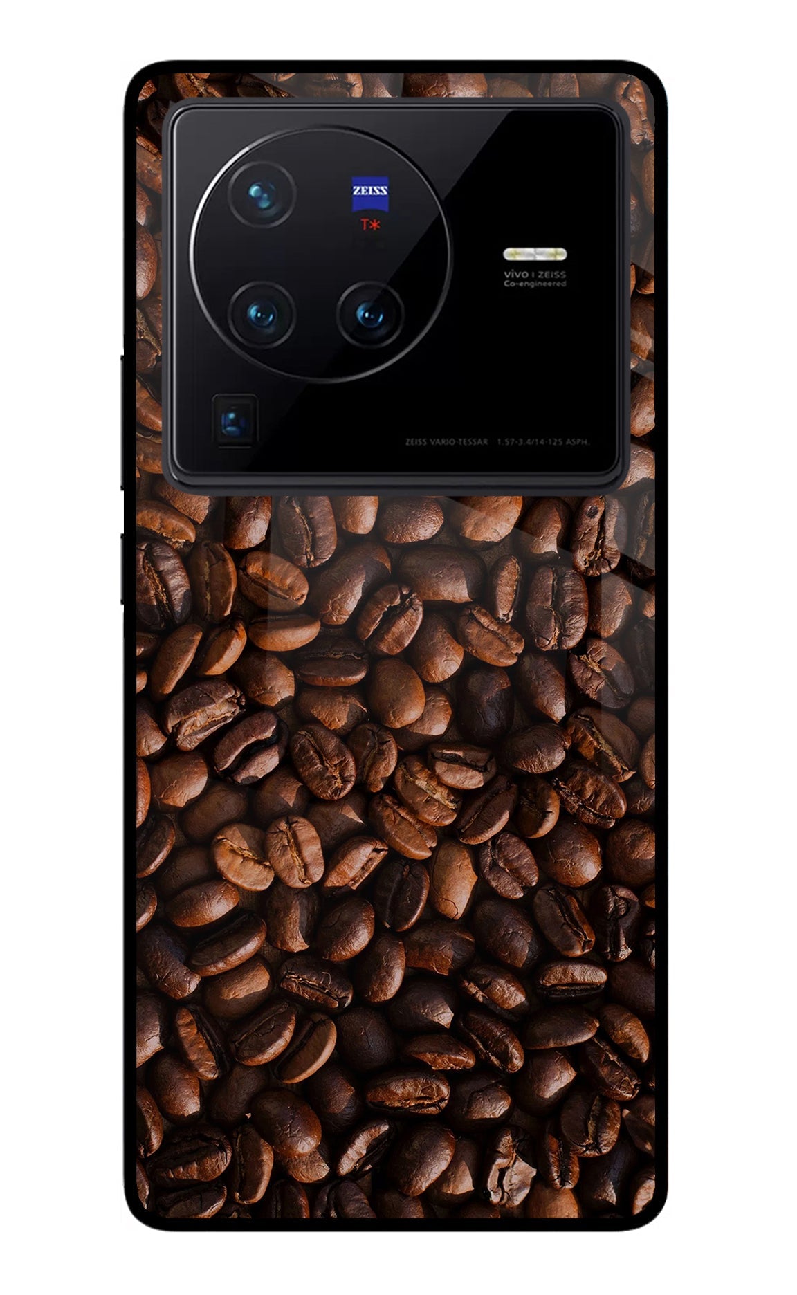 Coffee Beans Vivo X80 Pro Glass Case