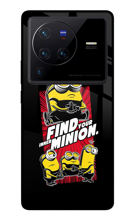 Find your inner Minion Vivo X80 Pro Glass Case