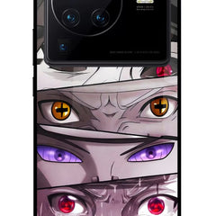Naruto Anime Vivo X80 Pro Glass Case