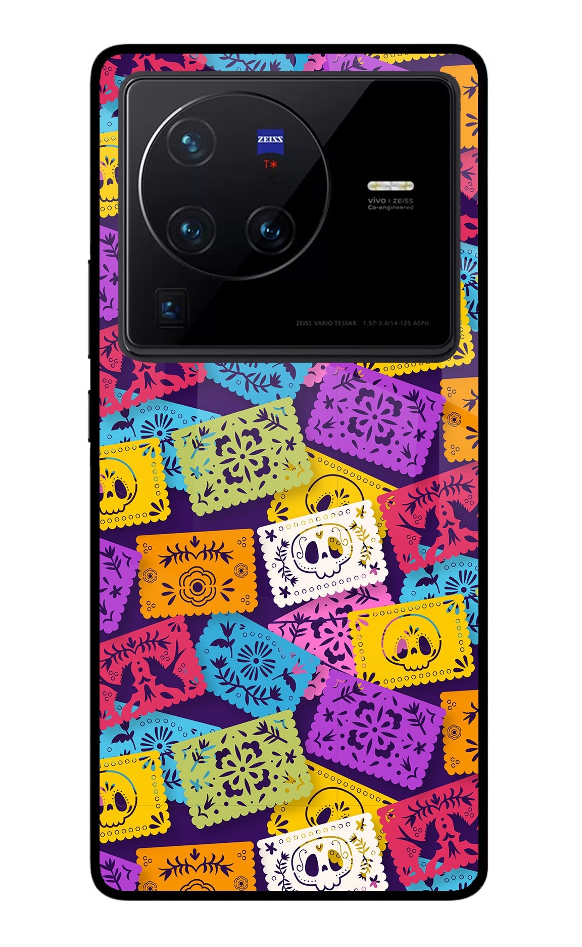 Mexican Pattern Vivo X80 Pro Back Cover