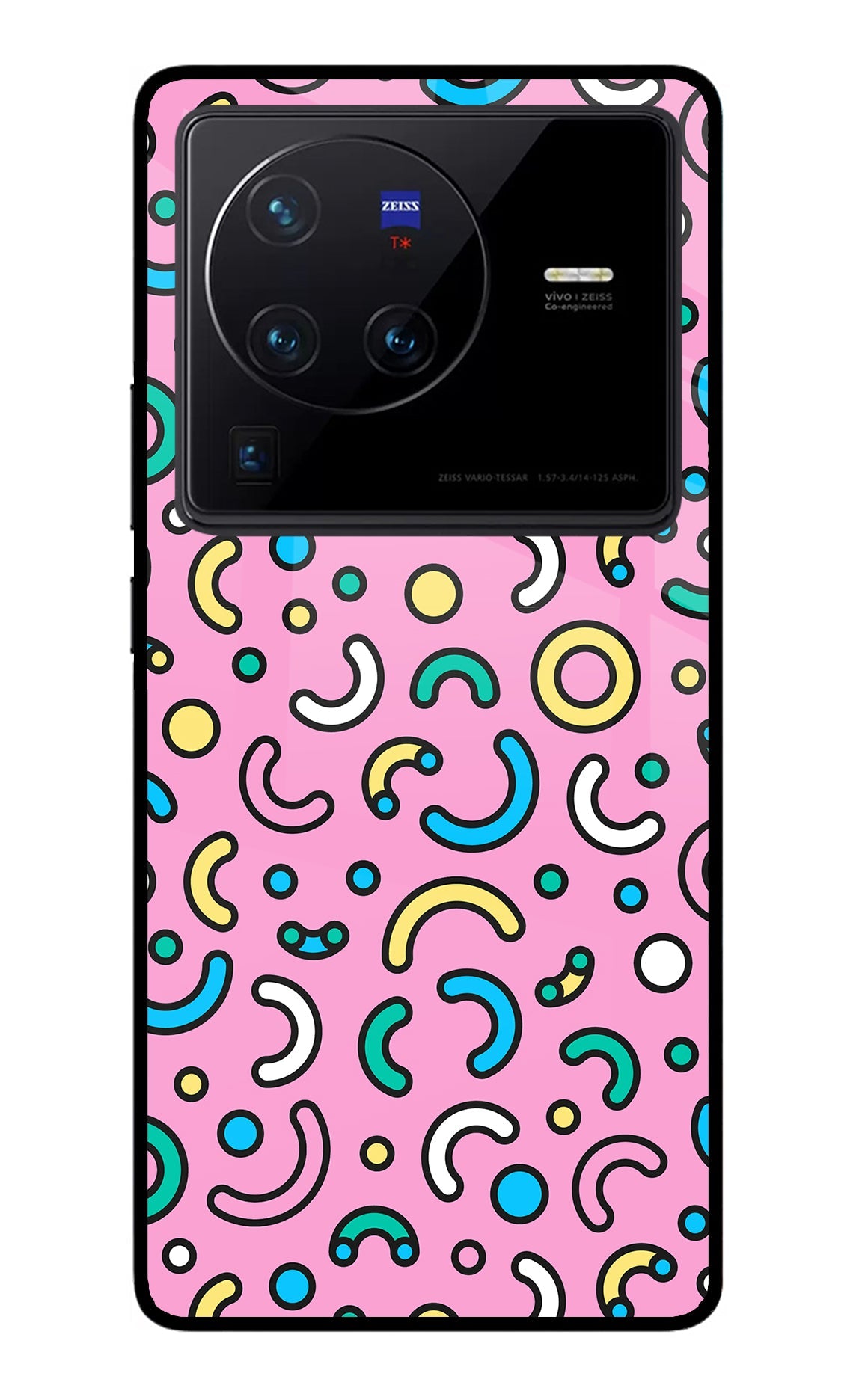 Memphis Design Vivo X80 Pro Back Cover