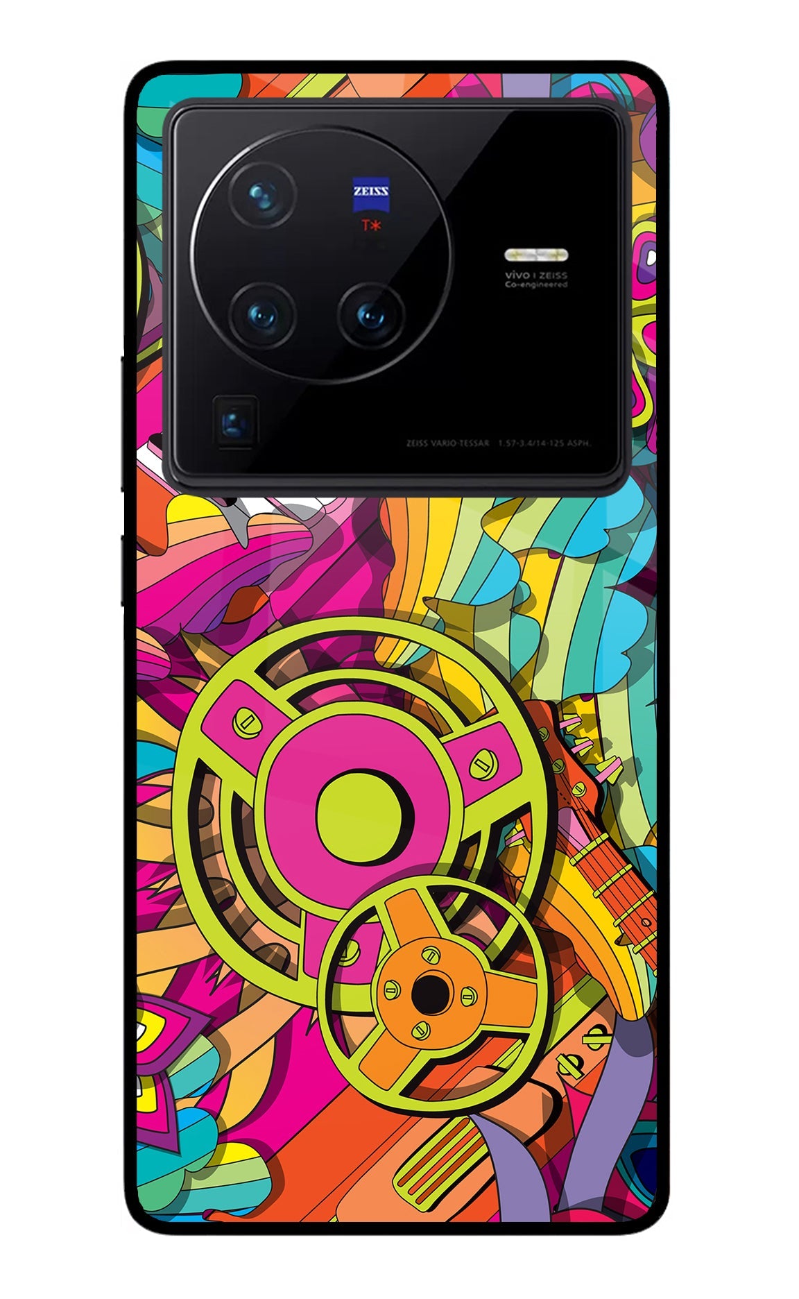 Music Doodle Vivo X80 Pro Back Cover