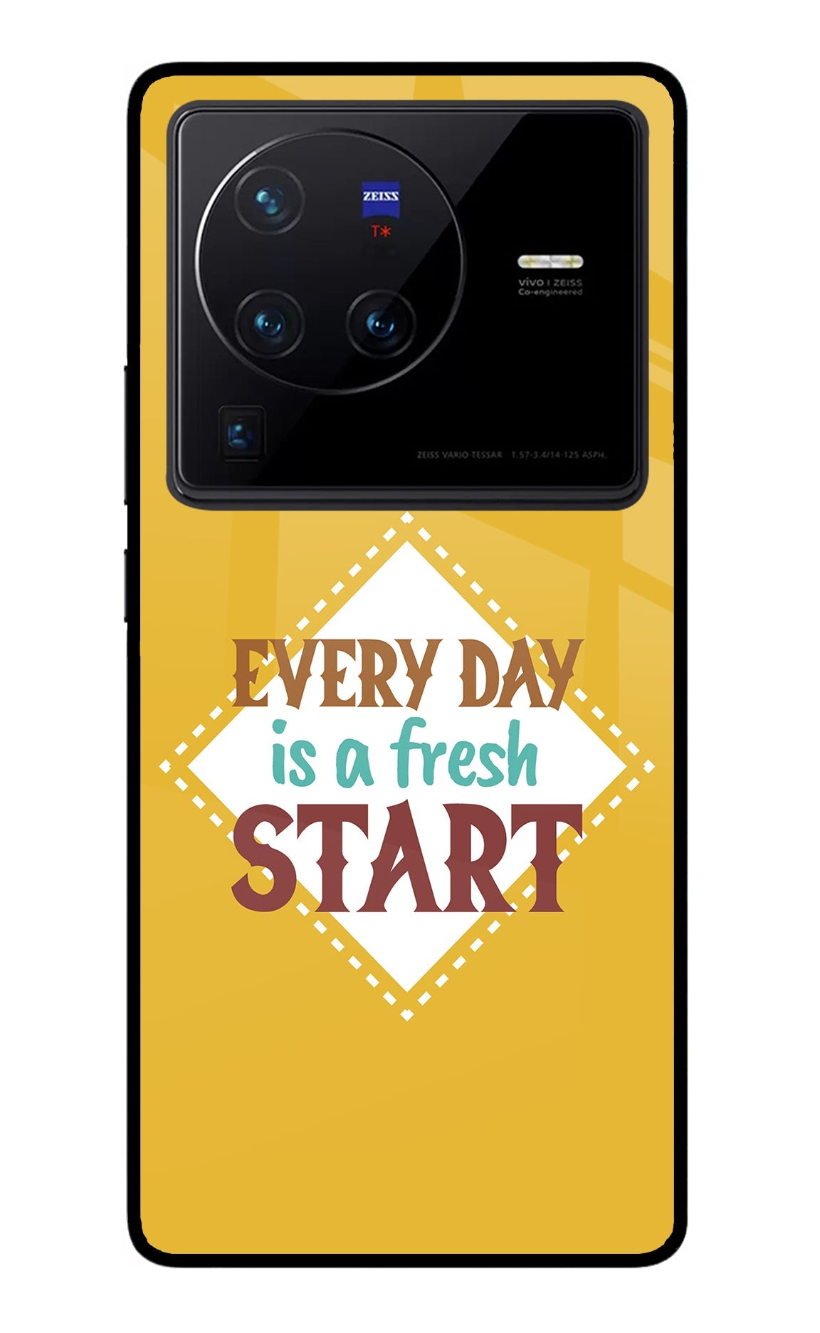 Every day is a Fresh Start Vivo X80 Pro Back Cover