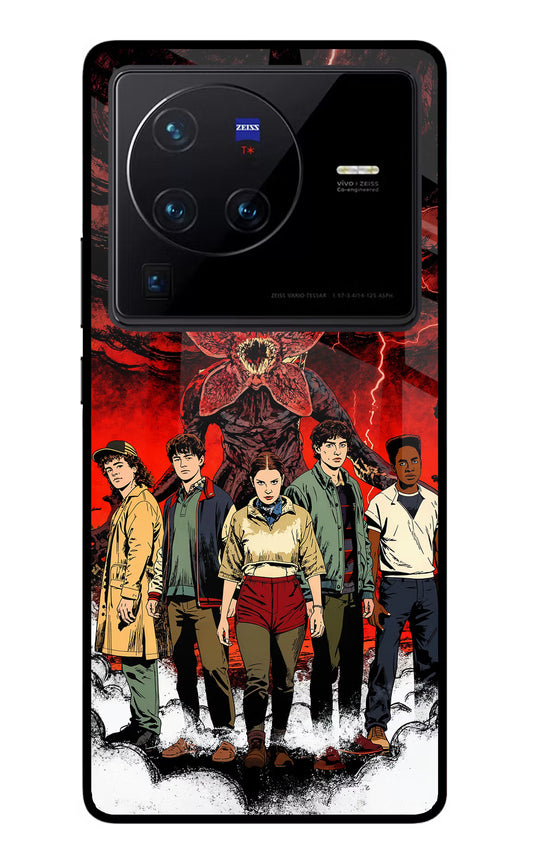 Ordinary Things Characters Vivo X80 Pro Glass Case
