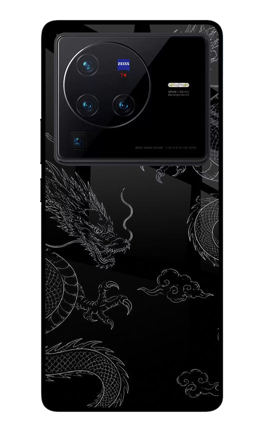 Twin Dragons Vivo X80 Pro Glass Case