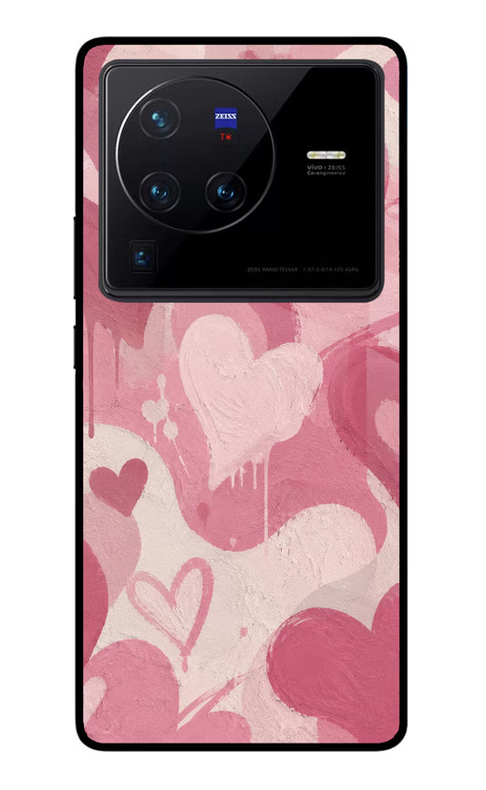 Hearty case Vivo X80 Pro Glass Case