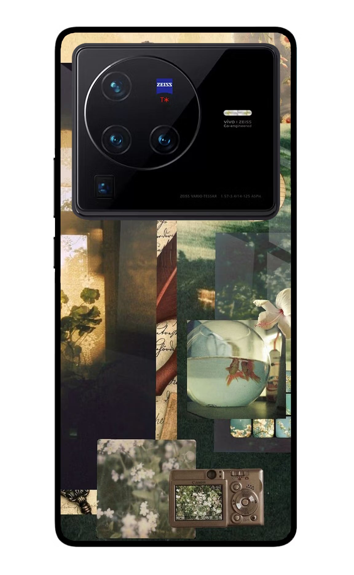 Summer Vivo X80 Pro Glass Case