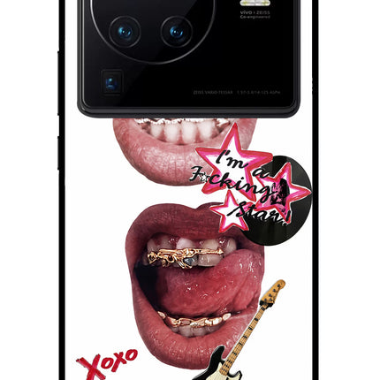 Rockstar Vivo X80 Pro Glass Case