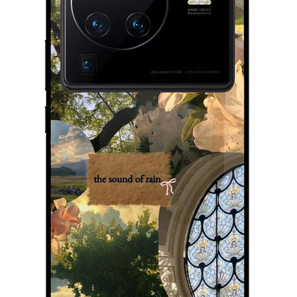 Rain Vivo X80 Pro Glass Case