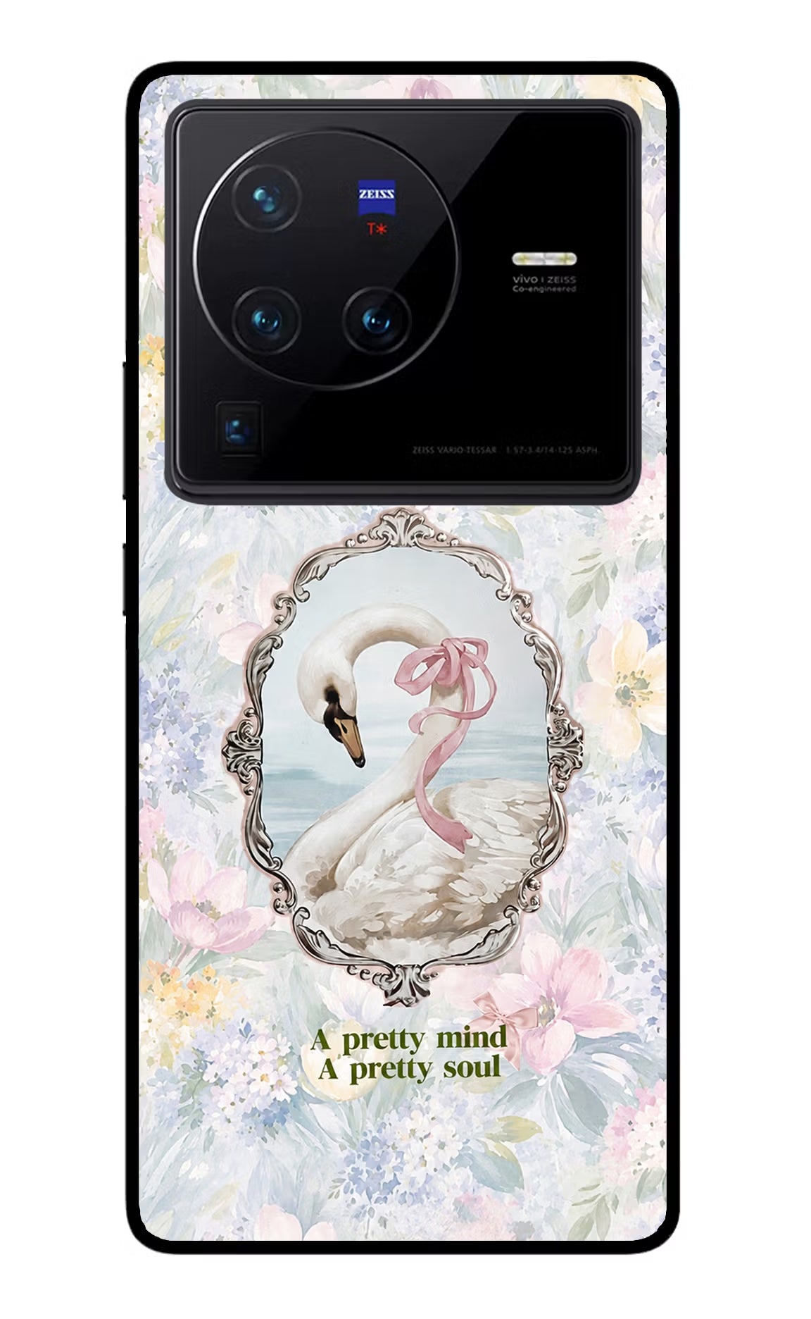 Pretty Mind Pretty Soul Vivo X80 Pro Glass Case