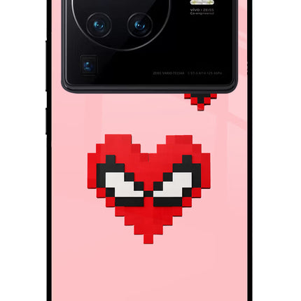 Gwen Heart Vivo X80 Pro Glass Case
