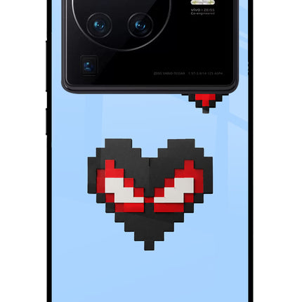 Peter Heart Vivo X80 Pro Glass Case