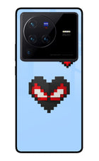 Peter Heart Vivo X80 Pro Glass Case