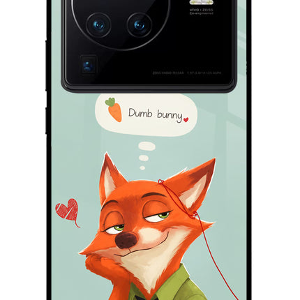 Nick Charm Vivo X80 Pro Glass Case