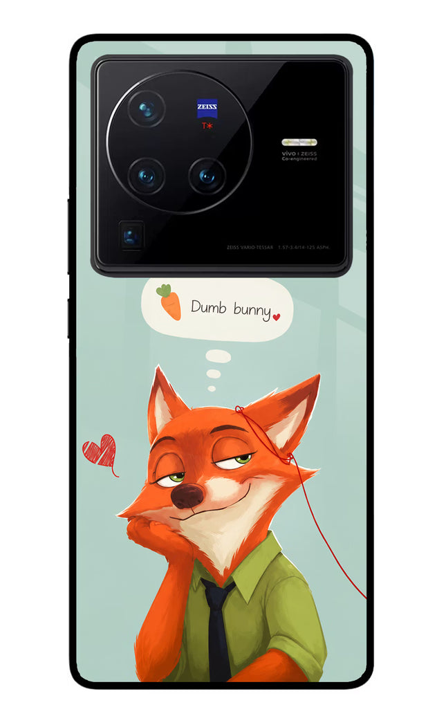 Nick Charm Vivo X80 Pro Glass Case