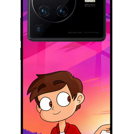 Marco Sunset Vivo X80 Pro Glass Case
