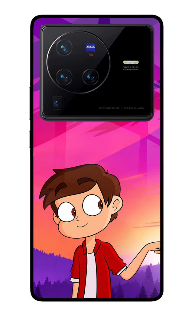 Marco Sunset Vivo X80 Pro Glass Case